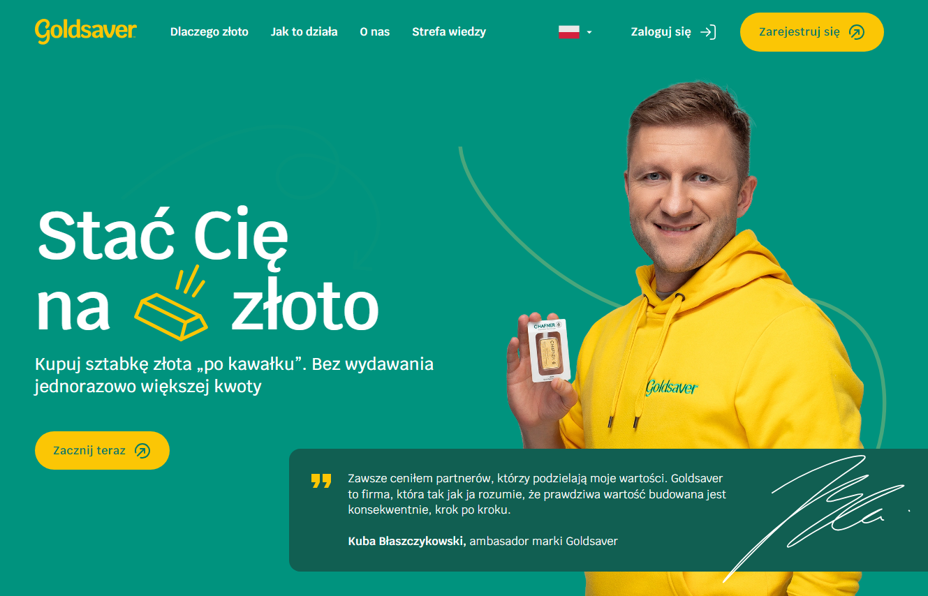 Aplikacja Goldsaver opinie i recenzja